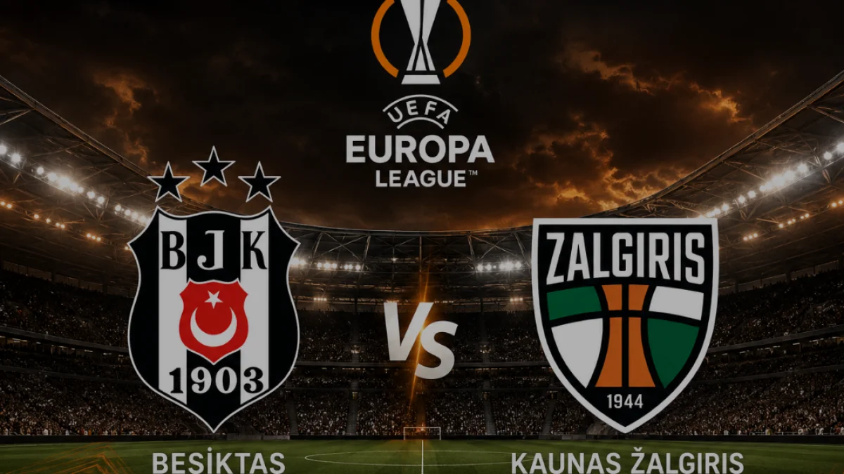 Beşiktaş Kauno Zalgiris Maçı Bu Akşam Tüpraş Stadyumunda