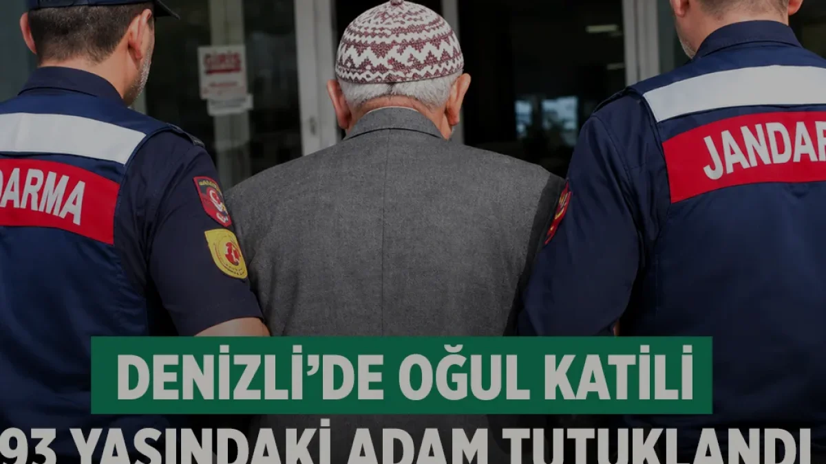 Denizli Buldan’da 93 yaşındaki şahıs oğlunu tüfekle öldürdü