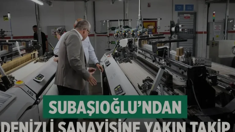 Muhammet Subaşıoğlu Tan Tekstil Fabrikasını Ziyaret Etti