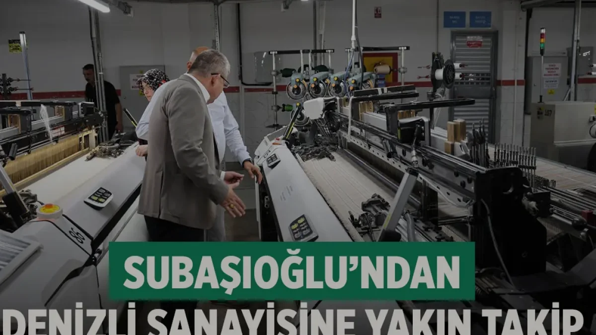 Muhammet Subaşıoğlu Tan Tekstil Fabrikasını Ziyaret Etti
